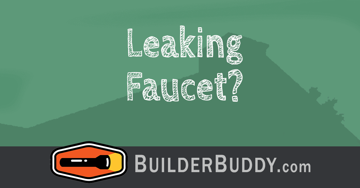 leaking faucet