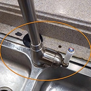 single control faucet smaller square