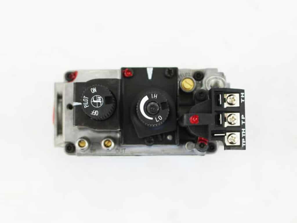 pilot light on